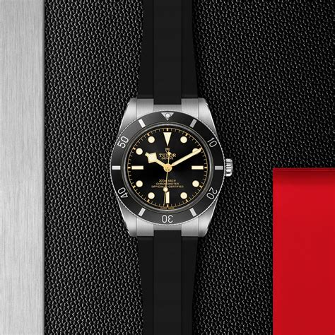 tudor black bay 54 rubber strap|black bay 54 leather strap.